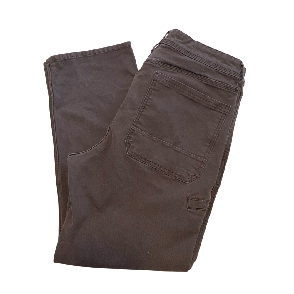 Weatherproof Vintage Men's Pants Relaxed Fit Stretch Charcoal Size 36x29‎